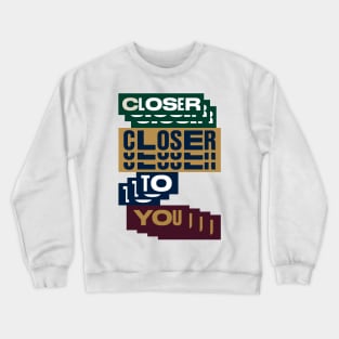 Jungkook Closer To You BST Jung Kook Crewneck Sweatshirt